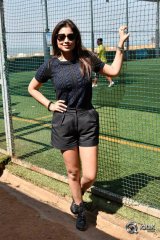 Shriya Saran Visit Indian Blind Football Federation Demo Camp